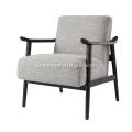 Krzesło z tkaniny podłokietnikowe sofa pojedyncza sofa